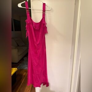 Fairy whimsical ruffled luxury cocktail dress coquette girl